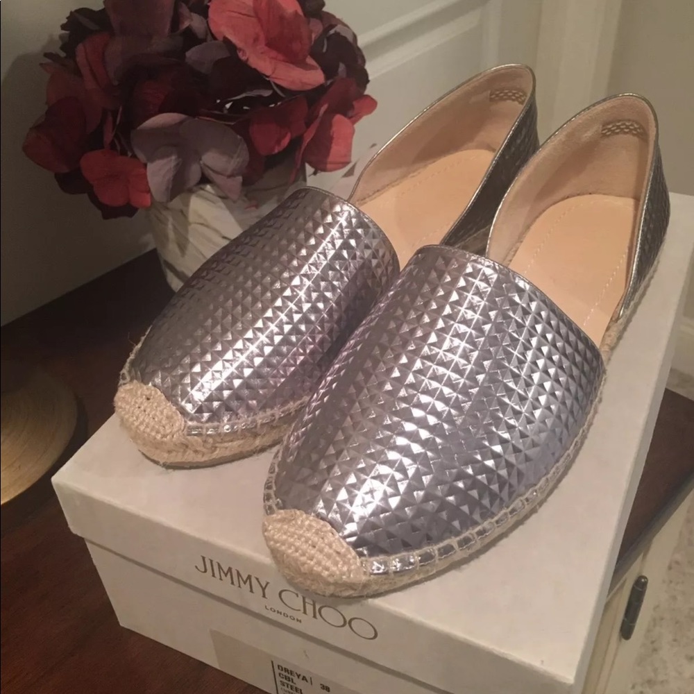 Brand new in box jimmy Choo espadrilles